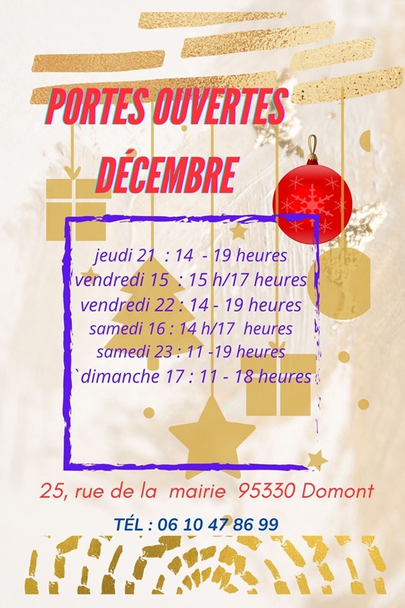 Potes ouvertes atelier Suzie Molina - 2023