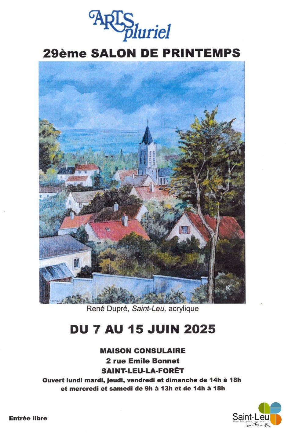 Salon de printemps Saint-Leu Arts Pluriel - 2025