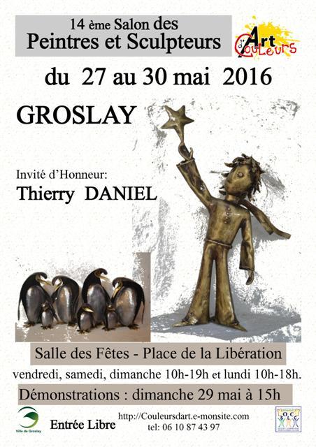 sALON DES PEINTRES ET SCULPTEURS GROSLAY 2016 