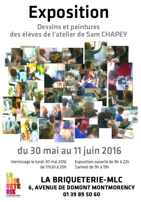 Exposition élèves Sam Chapey 2016