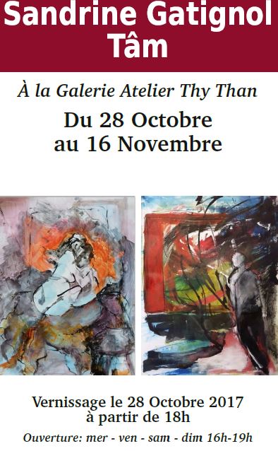 Exposition de Sandrine Gatignol et Tâm