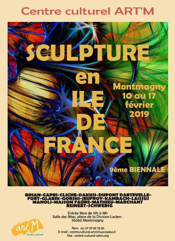 Sculpture en Ile-de-France- Montmagny 2019