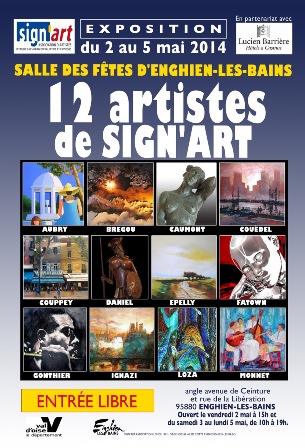12 artistes de SIGN'ART