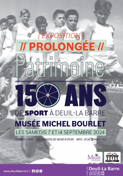 Exposition 150 ans de sport à Deuil-la-Barre
