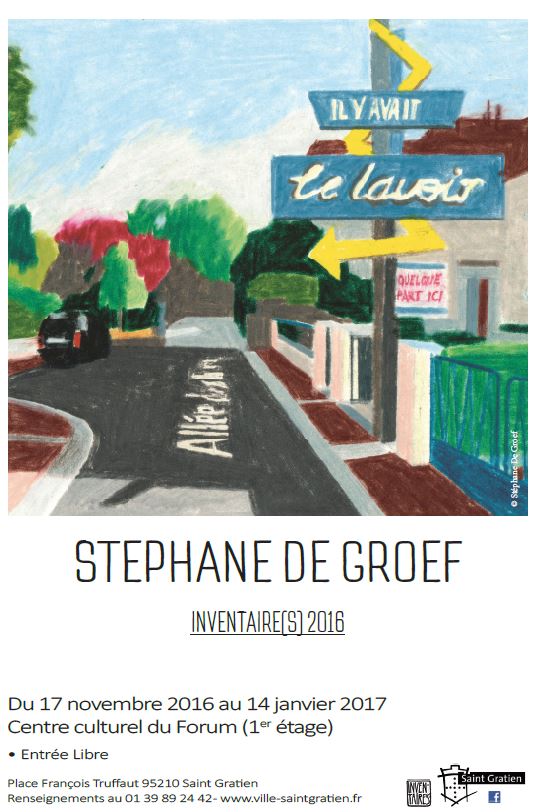 Exposition de Stéphane de Groef