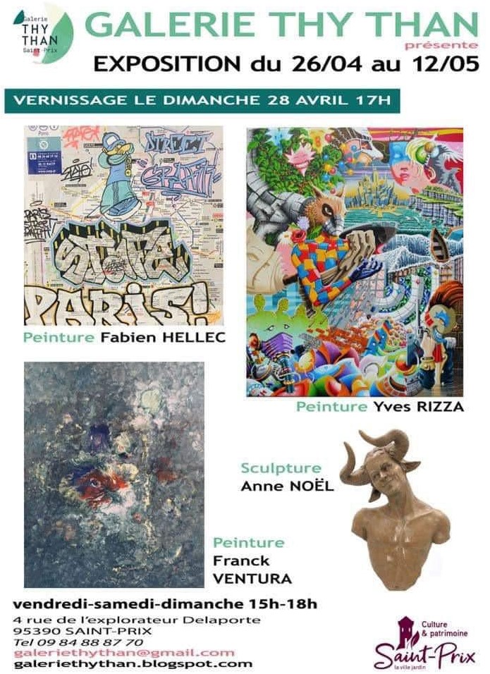 EXPO galerie Thy Than 26 avril 12 mai 2024