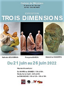 Exposition Trois dimensions - Eaubonne