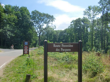 Route forestière des Parquets
