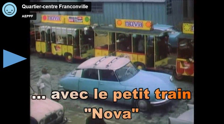 centre ville de Franconville (extrait video de l'AEPPF)
