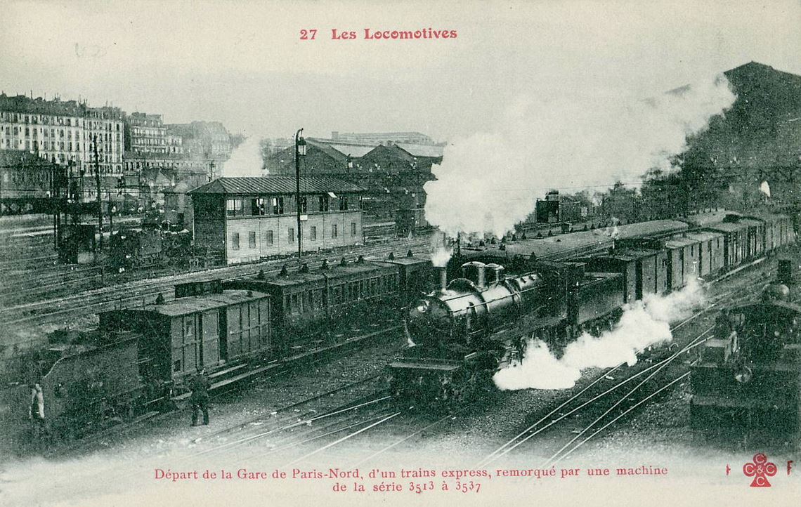 Train au départ