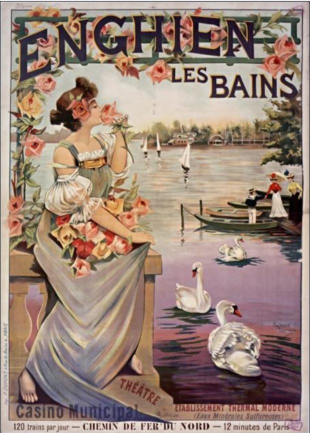 Publicité pour Enghien-les-Bains 