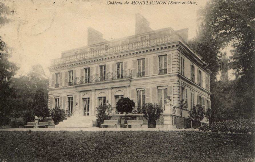 Château blanc Montlignon (collection André Monneau)