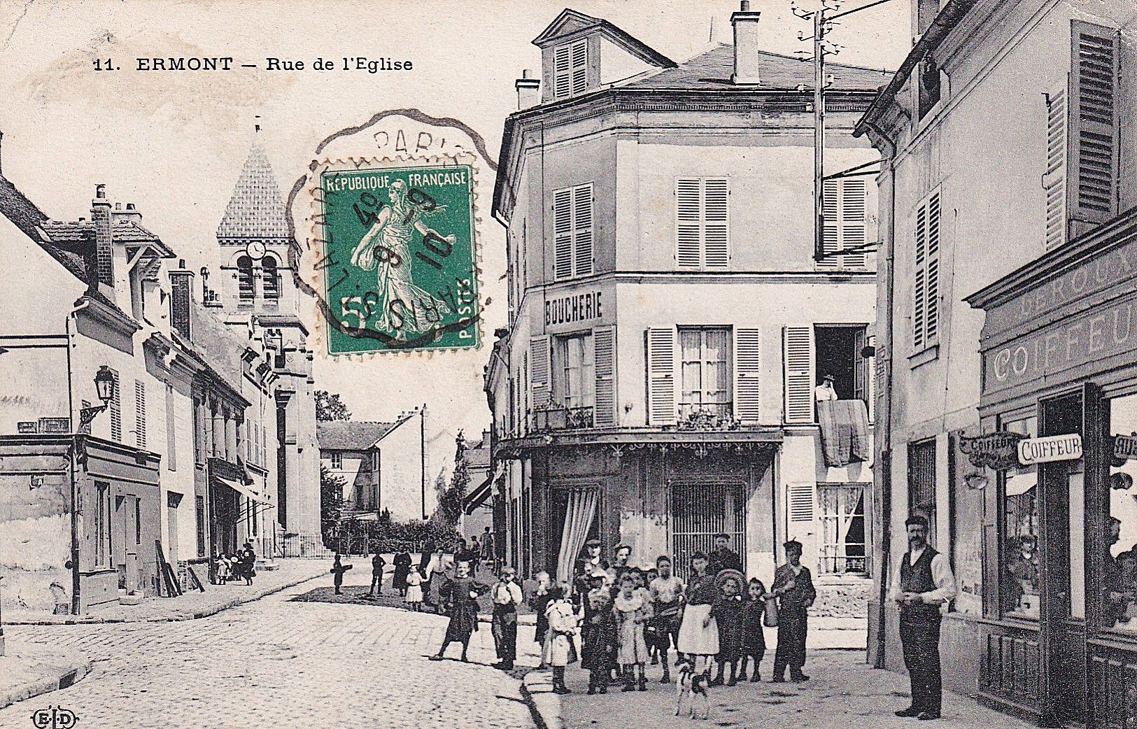 CP Ermont - rue de l'&eacute;glise
