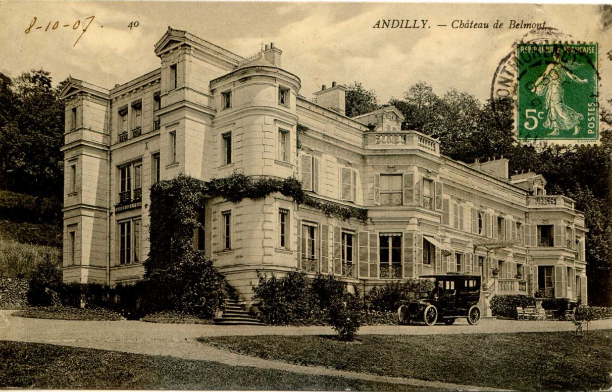 Château de Belmont à Andilly