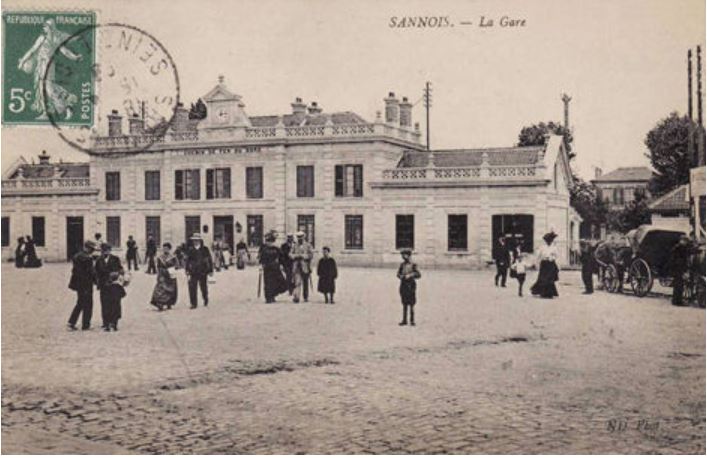 Gare de Sannois (issu du site Photimages)