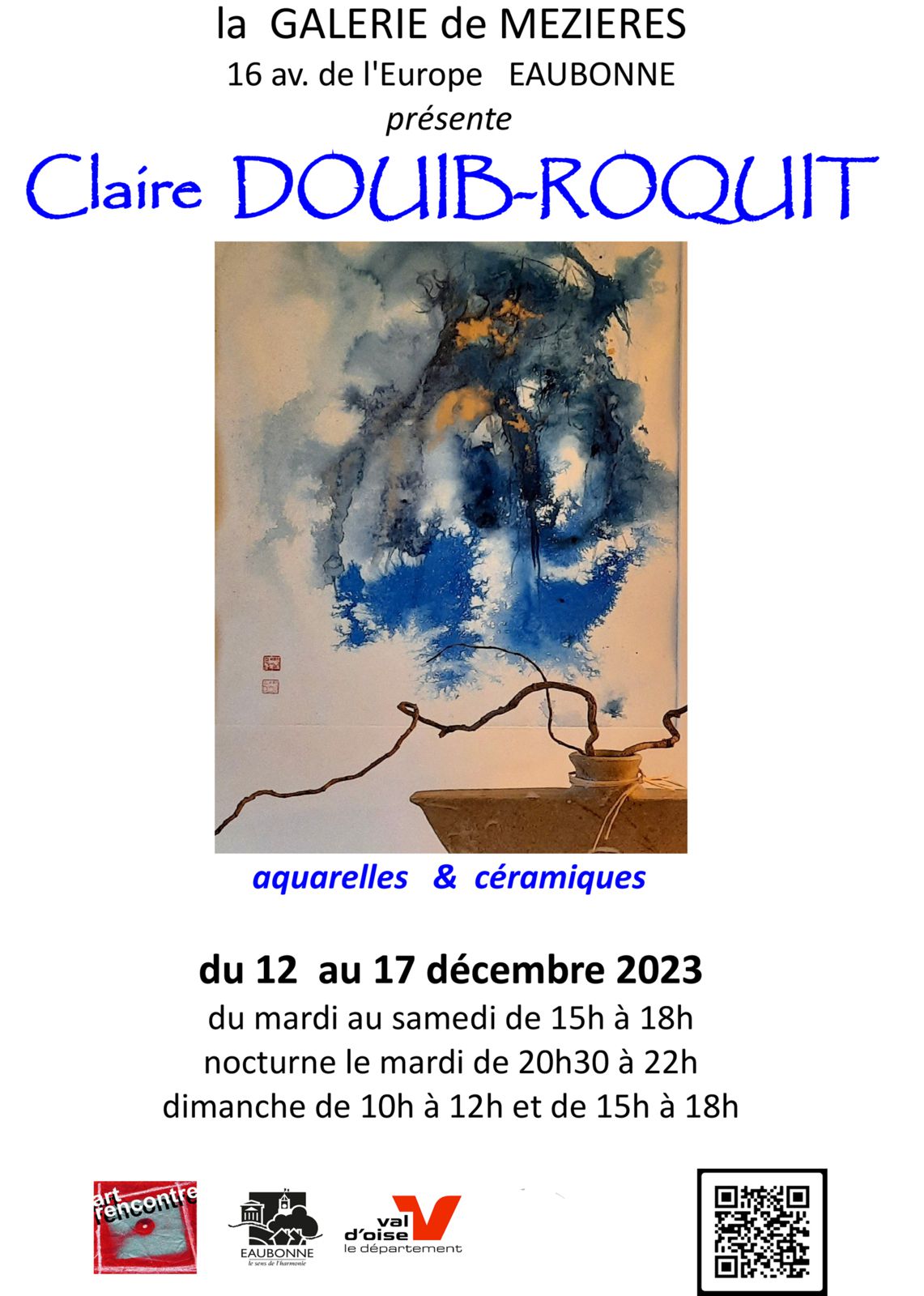 Exposition de Claire Douib-Roquit