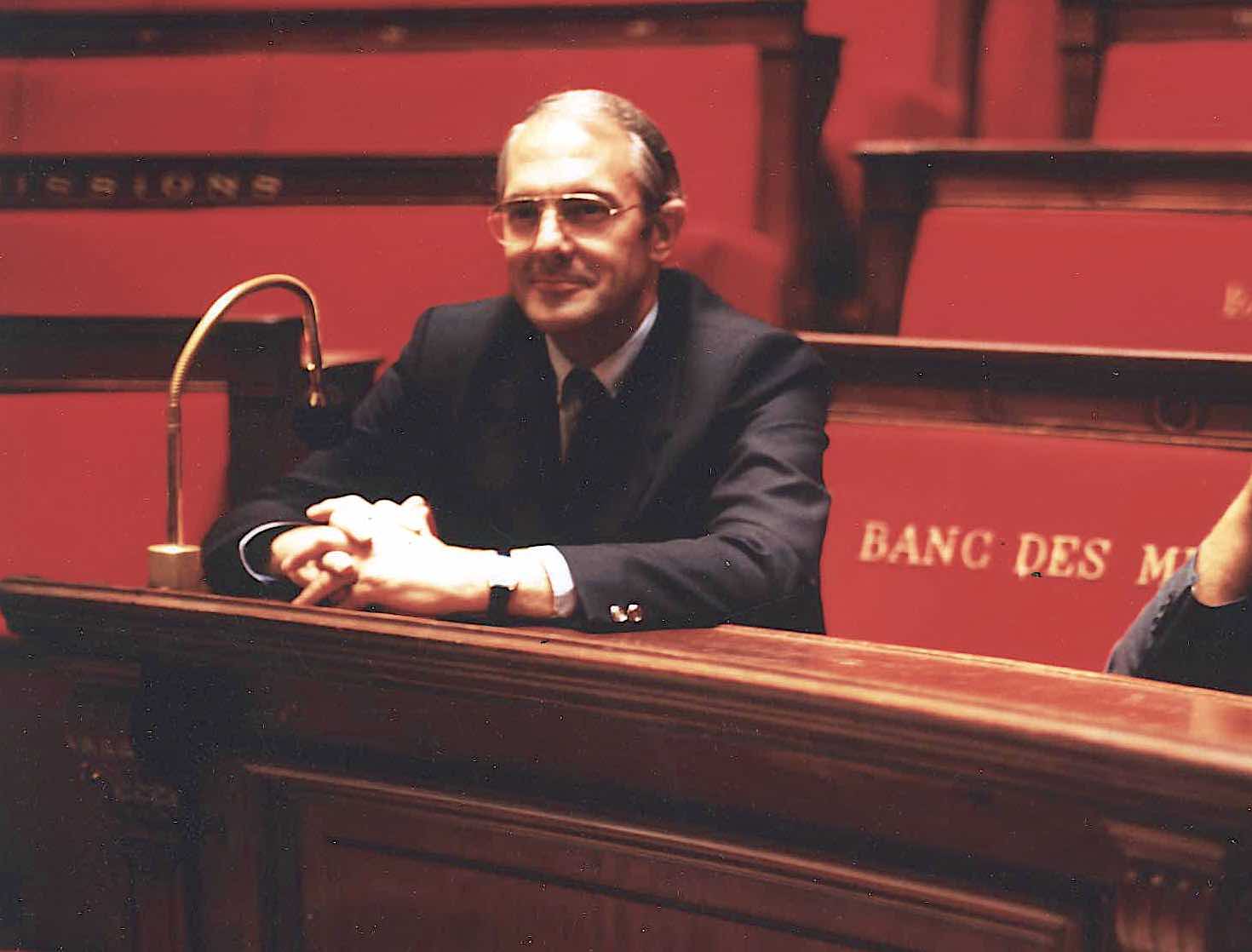 Hervé Collet à l'Assemblée Nationale