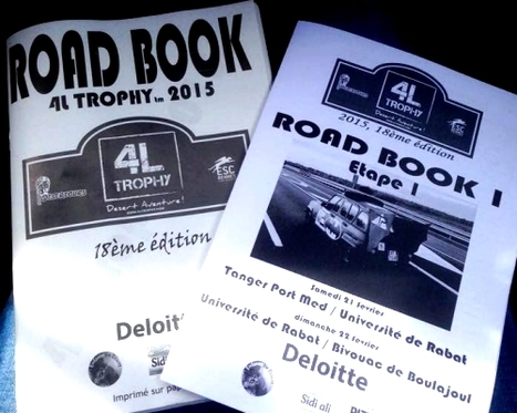 road book 4L Trophy