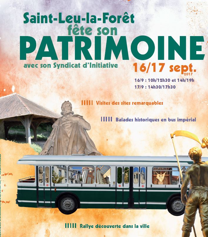 Journées du Patrimoine à Saint-Leu-la-Forêt - 2017