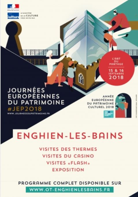 Journées du patrimoine à Enghien 2018