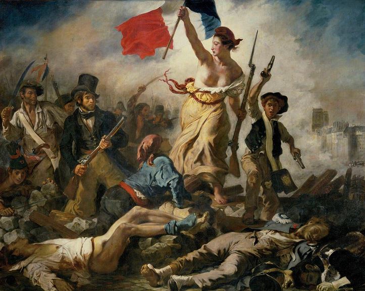 La liberté guidant le peuple d'Eugène Delacroix