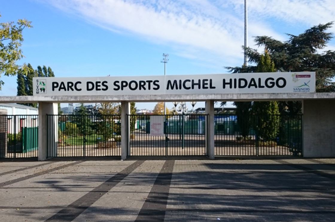 Stade Michel Hidalgo (photo issu site Handball Sannois Saint-Gratien)