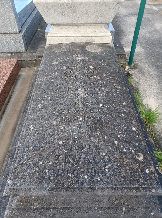 Tombe de Michel Zévaco à Eaubonne