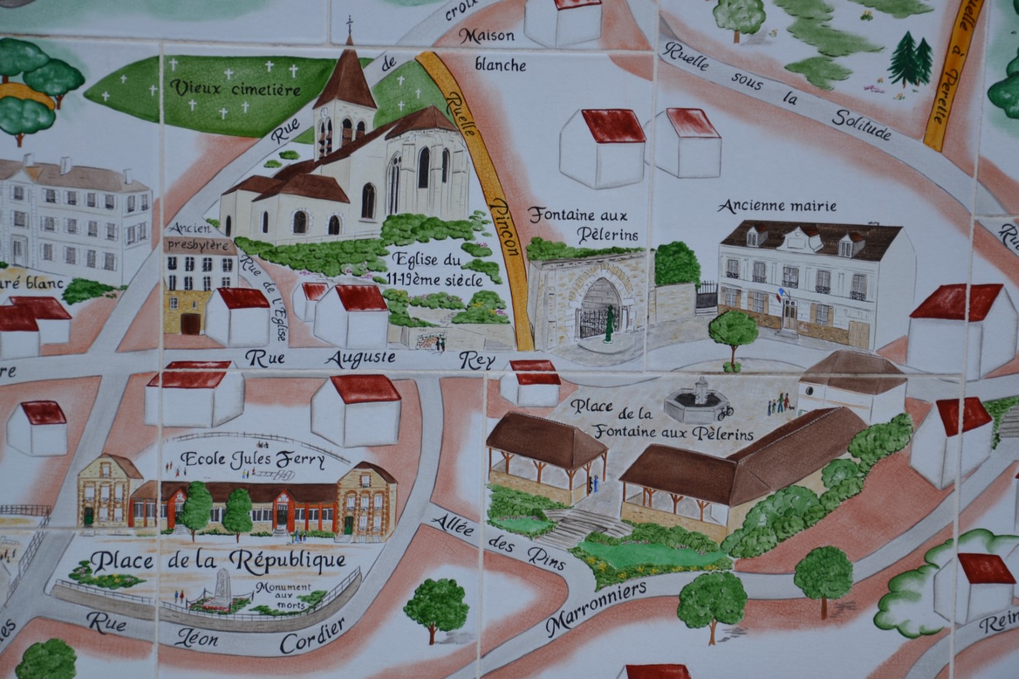 Saint-Prix plan