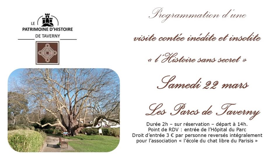 Patrimoine histoire de Taverny - les parcs de Taverny