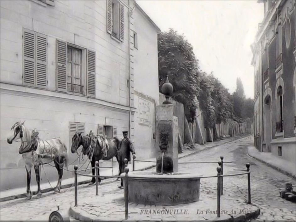 Fontaine du puits à Franconville (photo issue site de l'AEPPF)