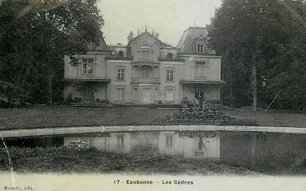 Le château des Cèdres à Eaubonne