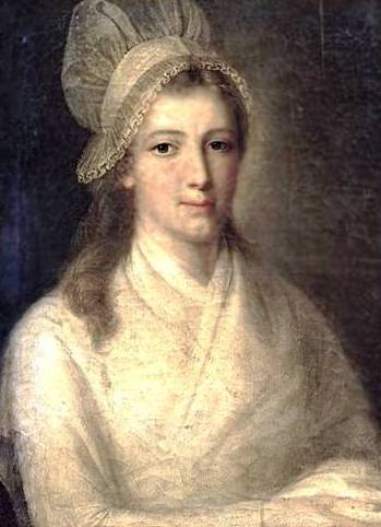 portrait de Charlotte Corday signé Hauer