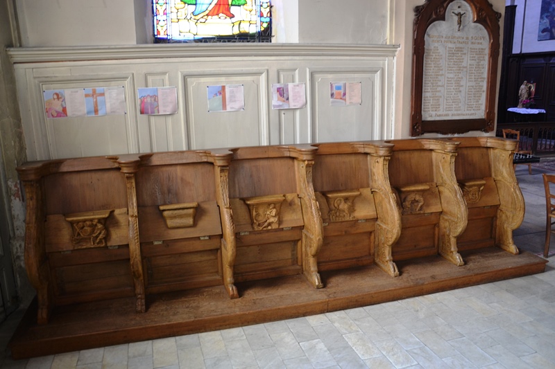 Stalles de l'église de Soisy-sous-Montmorency