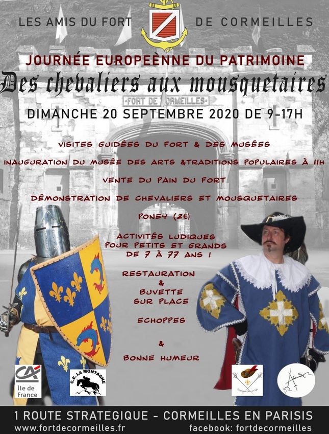Journée du Patrimoine 2020 - Fort de Cormeilles-en-Parisis