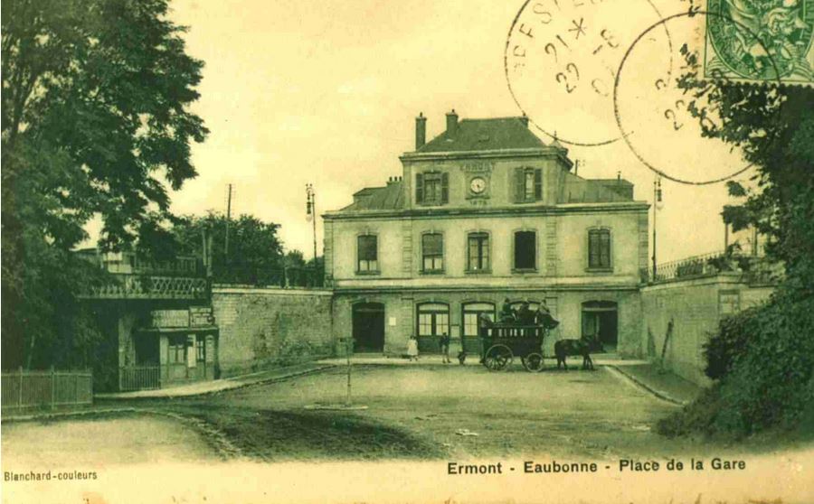 Gare d'Ermont Eaubonne en 1878