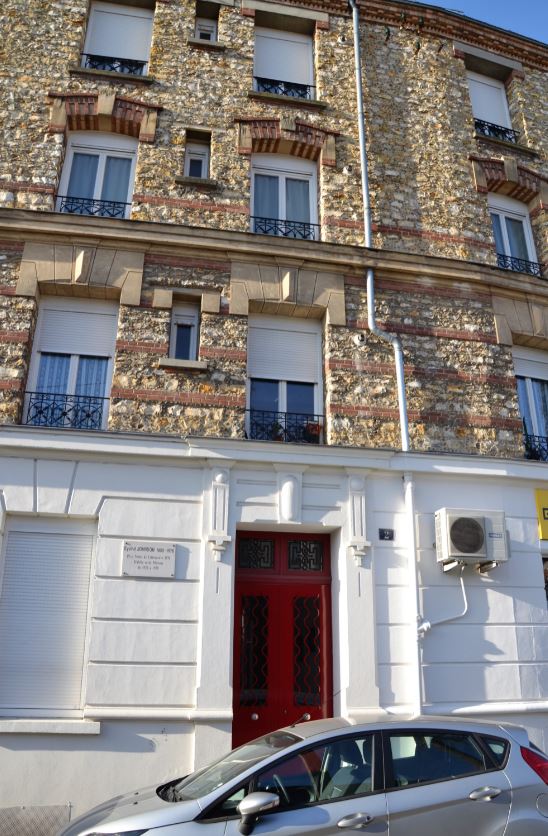 immeuble à Saint-Leu où Eyvind Johnson résida.