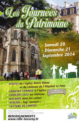 journée patrimoine taverny 2014