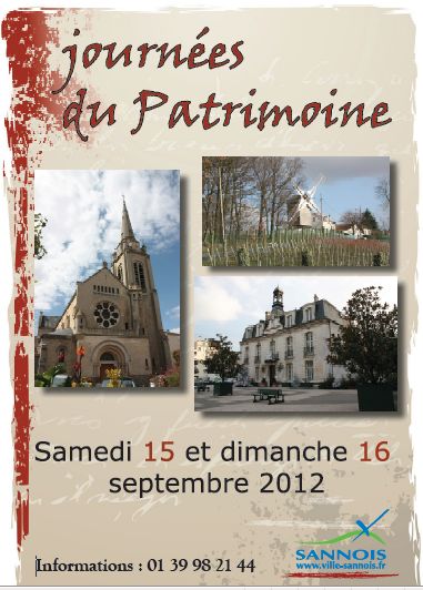 journées patrimoine sannois
