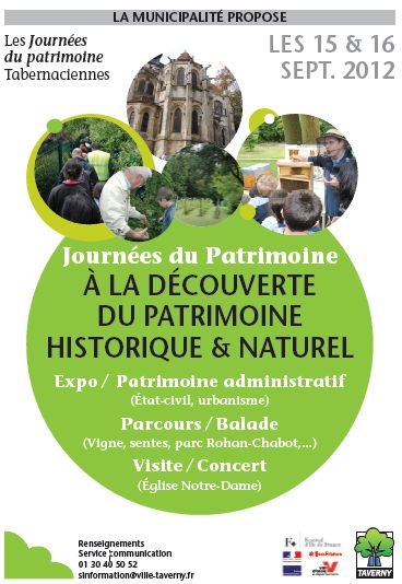 journées patrimoine taverny