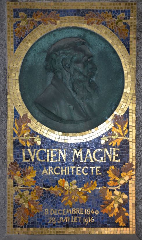 Tombe de Lucien Magne au cimétière d'Eaubonne