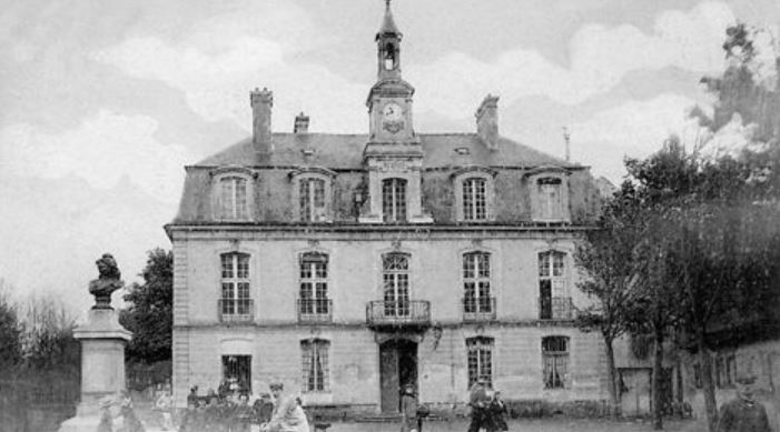 Cate postale Ancienne mairie de Sannois (source photimages.canalblog.com)