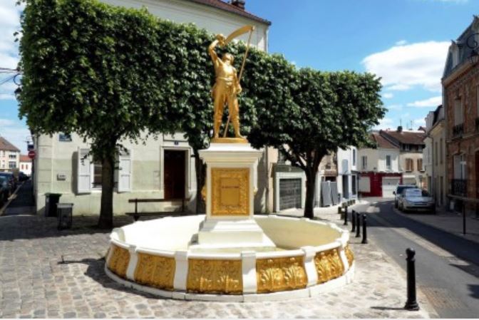 Place de la Forge à Saint-Leu-la-Forêt (photo Syndicat Initiative saint-Leu-la-Forêt)