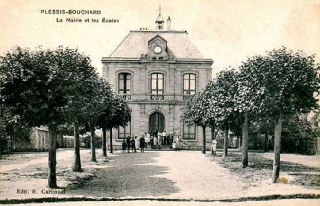 Mairie du Plessis-Bpuchard - carte postale