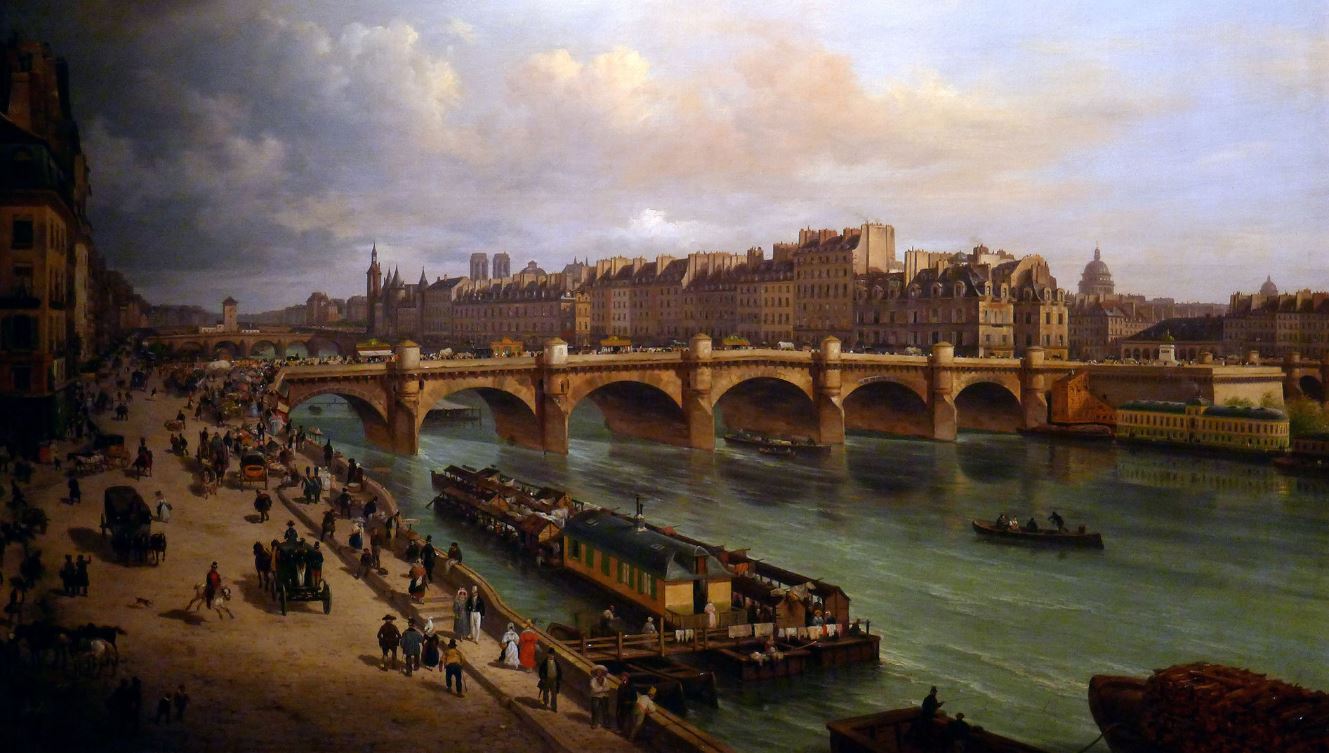 Le Pont Neuf peint par Giuseppe Canella