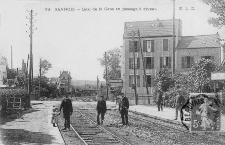 SANNOIS QUAI PASSAGE A NIVEAU