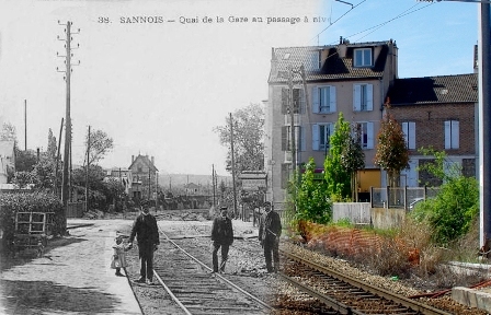 SANNOIS QUAI PASSAGE A NIVEAU