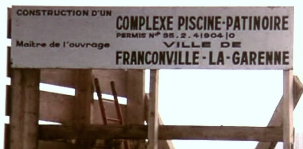 Construction de la patinoire et piscine de Franconville