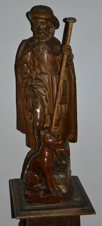 Sculpture de Saint-Roch