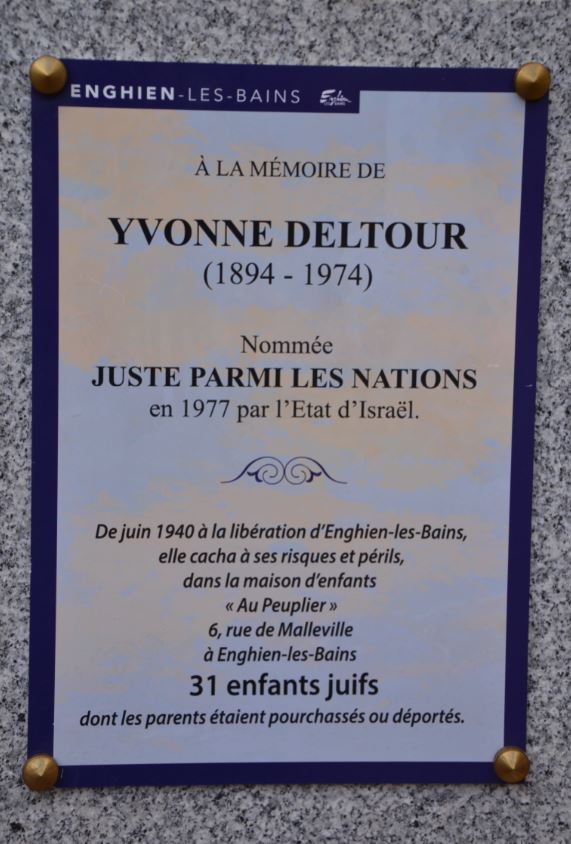 Stèle Yvonne Deltour