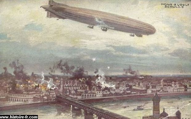 zeppelin - première guerre mondiale